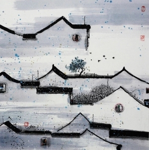 New Chinese StyleArchitectural Painting