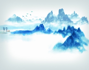 新中式山水画-ID:862844944
