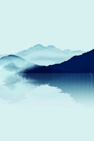 新中式山水画-ID:364690079