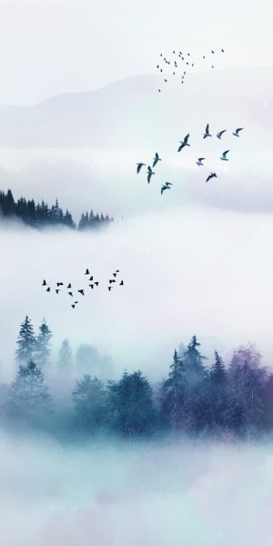 新中式山水画-ID:139733085