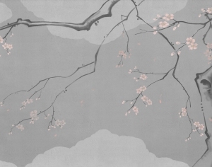 新中式花鸟壁纸-ID:5229660