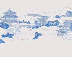 新中式水墨装饰画-ID:341502907