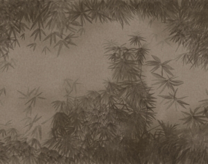 新中式竹子装饰挂画-ID:381691939
