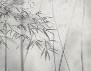 新中式竹子装饰挂画-ID:5229748