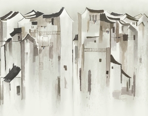 New Chinese StyleArchitectural Painting