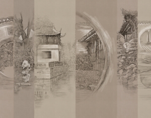 新中式装饰画-ID:998383058