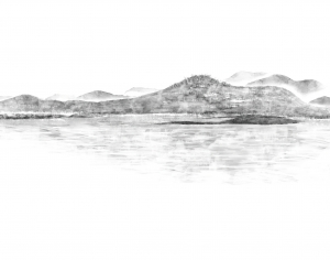 新中式山水装饰画-ID:380919938