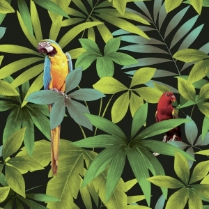 ModernAnimal And Plant Pattern Wallpaper