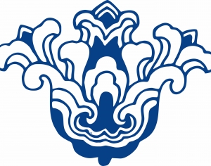 古代青花瓷图案花纹中国风图案-ID:269037961