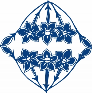 古代青花瓷图案花纹中国风图案-ID:176091913