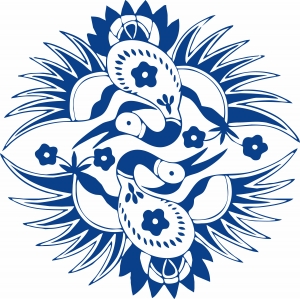 古代青花瓷图案花纹中国风图案-ID:920429948