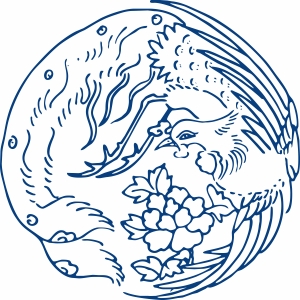 古代青花瓷图案花纹中国风图案-ID:264320413