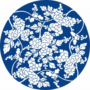 古代青花瓷图案花纹中国风图案-ID:704788927