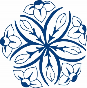 古代青花瓷图案花纹中国风图案-ID:821862945