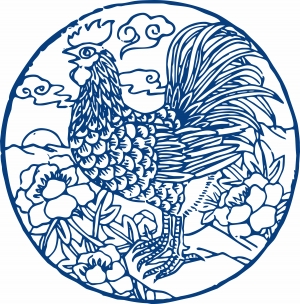 古代青花瓷图案花纹中国风图案-ID:699037084