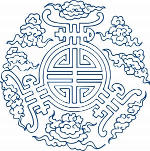 古代青花瓷图案花纹中国风图案-ID:470103031