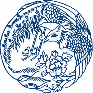 古代青花瓷图案花纹中国风图案-ID:563452963