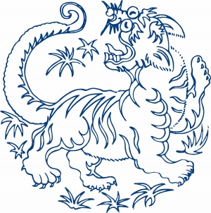 古代青花瓷图案花纹中国风图案-ID:798909749