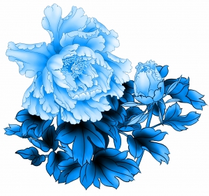 古代青花瓷图案花纹中国风图案-ID:286696919