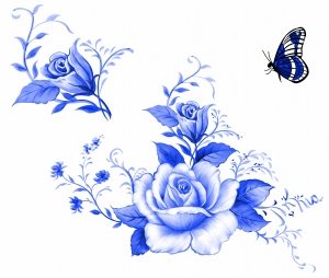 古代青花瓷图案花纹中国风图案-ID:910533918