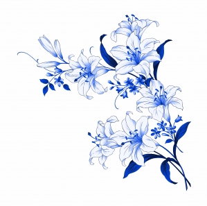 古代青花瓷图案花纹中国风图案-ID:426420939