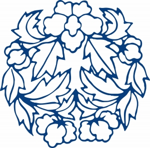 古代青花瓷图案花纹中国风图案-ID:517915019