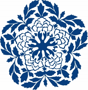 古代青花瓷图案花纹中国风图案-ID:967607989