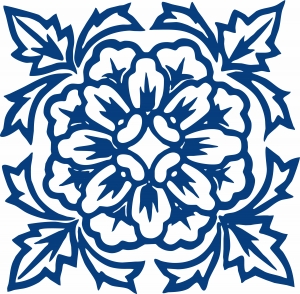 古代青花瓷图案花纹中国风图案-ID:809362892