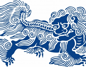 古代青花瓷图案花纹中国风图案-ID:608767039