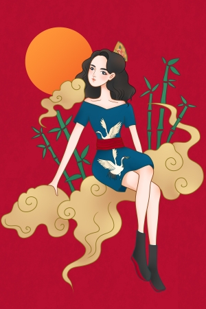 中国风古风人物素材-ID:652323966