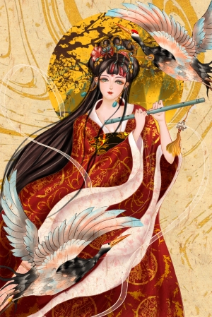 中国风古风人物素材-ID:866306076