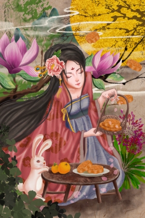 中国风古风人物素材-ID:774039982