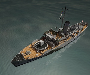 现代船模型-ID:470109946