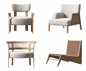 Wabi-sabi Style Lounge Chair-ID:364182005