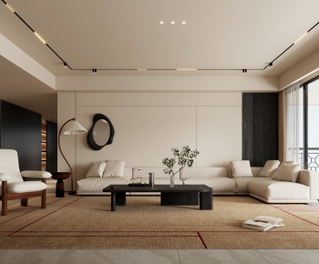 Wabi-sabi Style A Living Room-ID:807153949