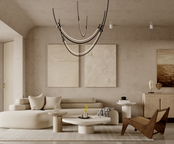 Wabi-sabi Style A Living Room-ID:141835932