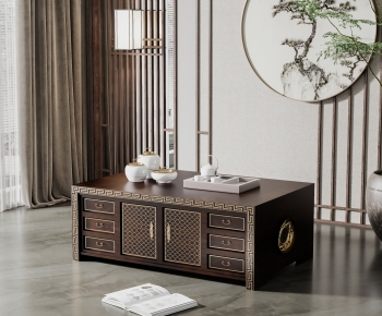 New Chinese Style Coffee Table-ID:582886936