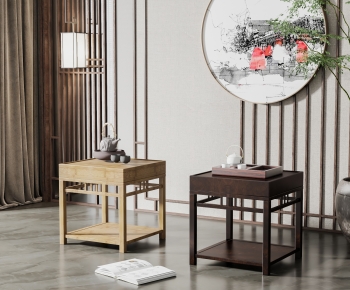 New Chinese Style Side Table/corner Table-ID:879890927