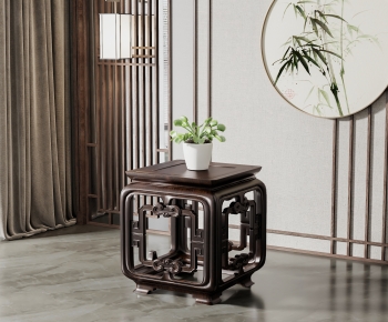 New Chinese Style Side Table/corner Table-ID:824876076