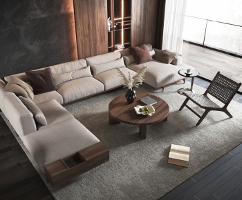 Wabi-sabi Style Sofa Combination-ID:165020941