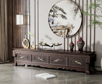 Chinese Style TV Cabinet-ID:528393033