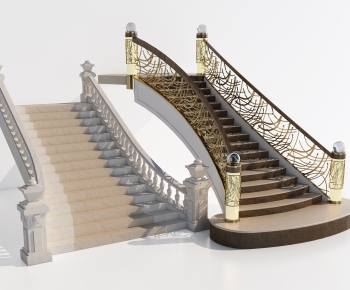 Simple European Style Stair Balustrade/elevator-ID:480169068