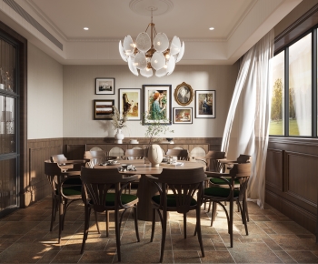 American Style Dining Room-ID:485085962