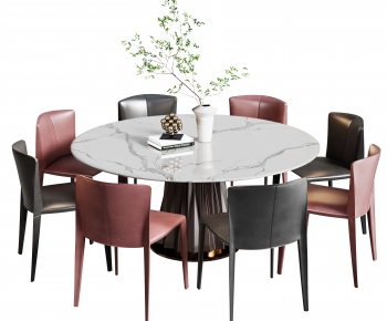 Modern Dining Table And Chairs-ID:475145106