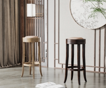New Chinese Style Bar Stool-ID:159641038
