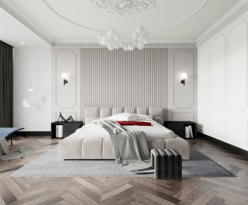 French Style Bedroom-ID:179042102