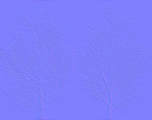 高清自然树叶法线凹凸贴图-ID:5380993