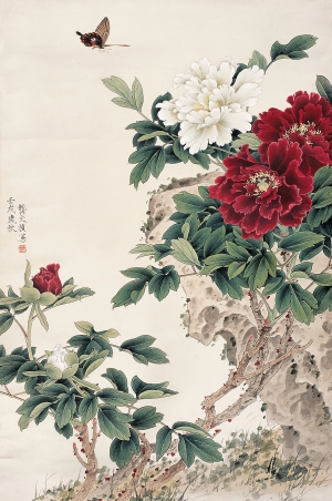 新中式工笔花鸟画-ID:130687001