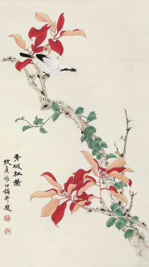 新中式工笔花鸟画-ID:693242073