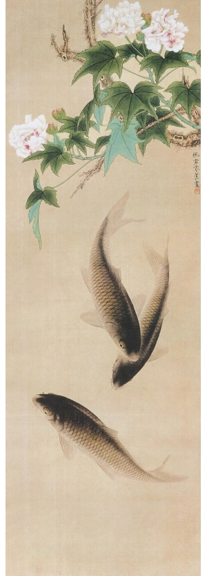 新中式工笔花鸟画-ID:877567055